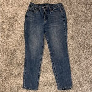 Old Navy Women's Dark Blue Straight Jeans